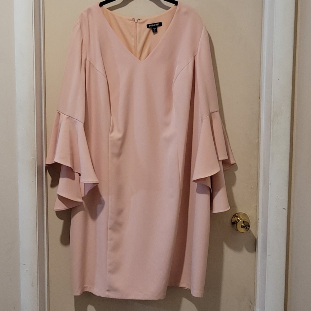 Bell sleeve dress